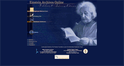 Desktop Screenshot of new.alberteinstein.info