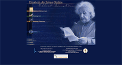 Desktop Screenshot of alberteinstein.info